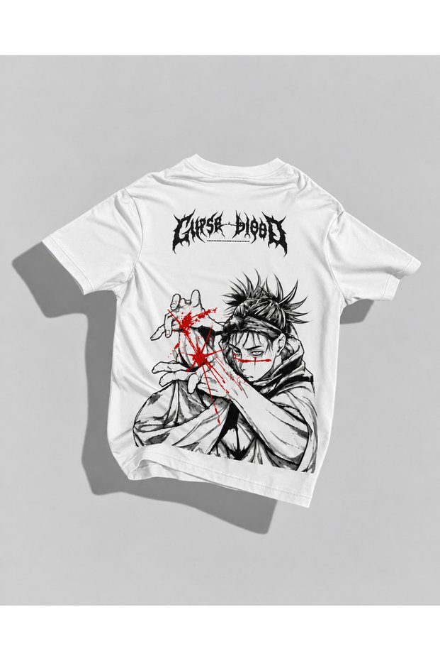 Jujutsu Kaisen Choso T-Shirt – Curse Blood Anime Printed Oversize Unisex T-Shirt