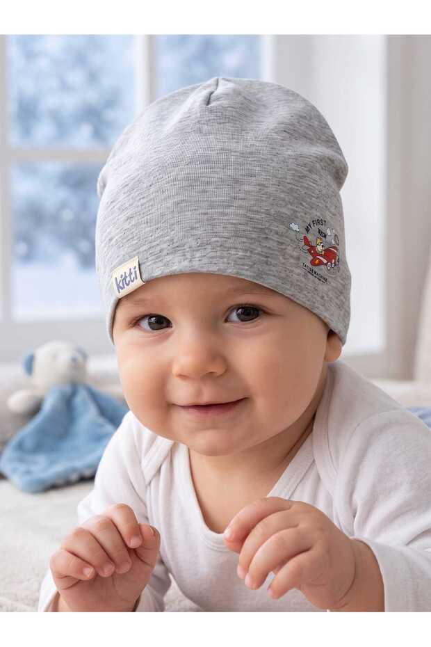 Kitti 1-4 Years Old Baby Boy & Child Combed Cotton Beanie