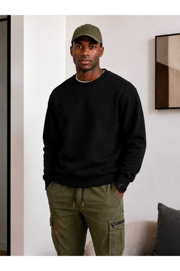 3 Yarn Combed Cotton Sweatshirt Lk2