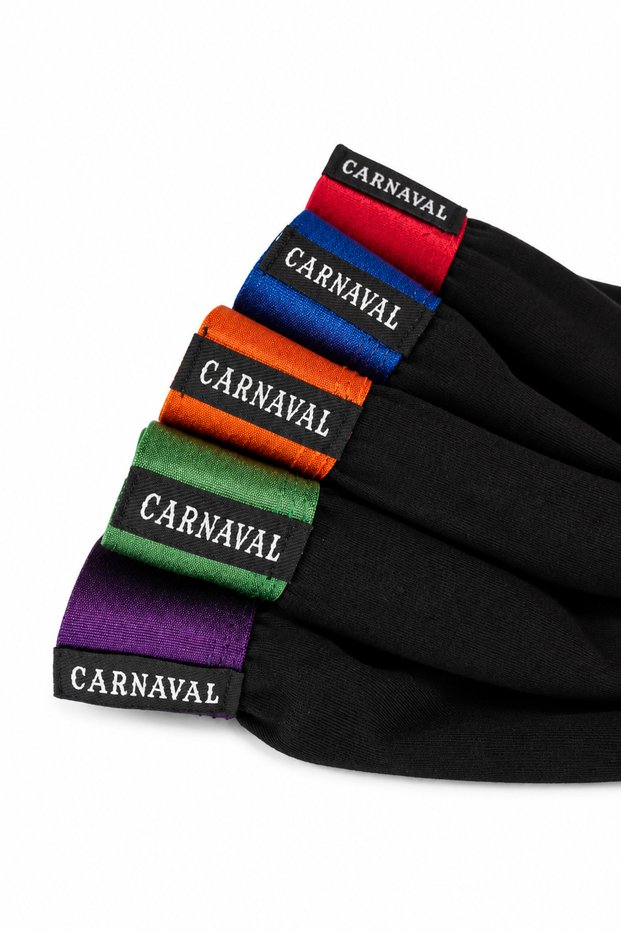 Men's Boxer Shorts, 5-Pack, Cotton-Lycra Stretch Fabric, Black, Elastic Waistband