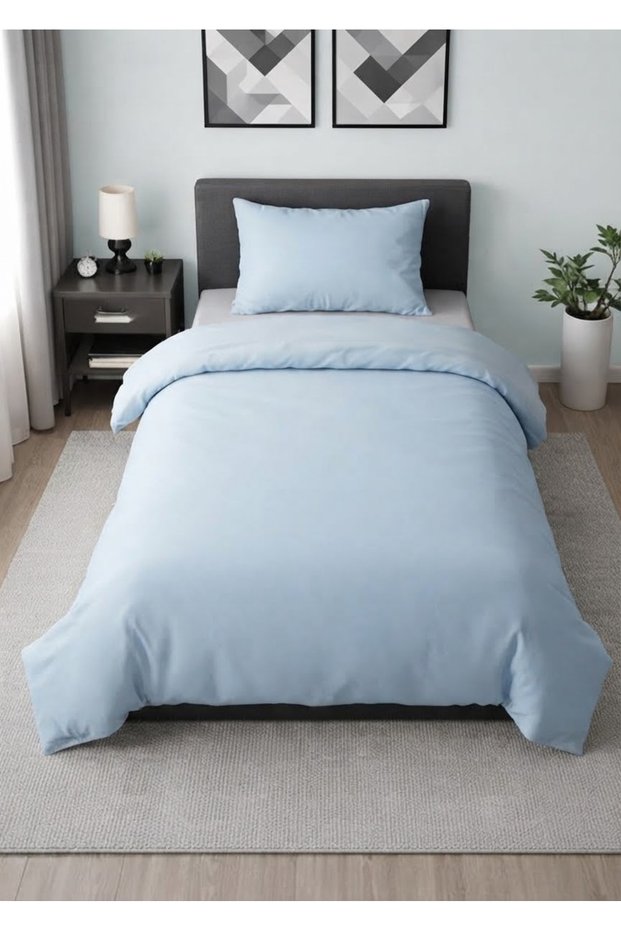 Single Duvet Cover Set | Flat Sheet | Cotton | 160X230
