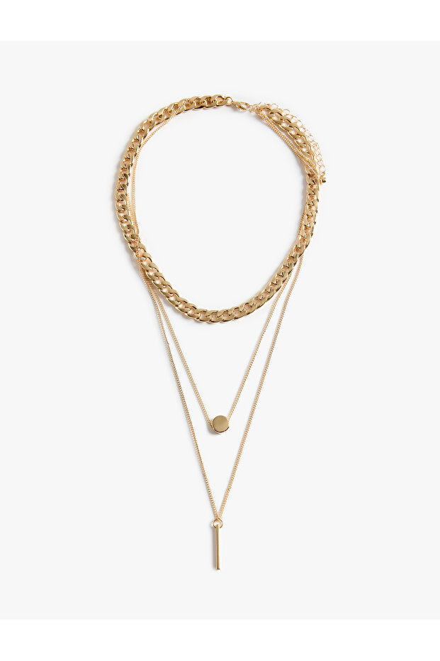Multiple Dangle Chain Necklace