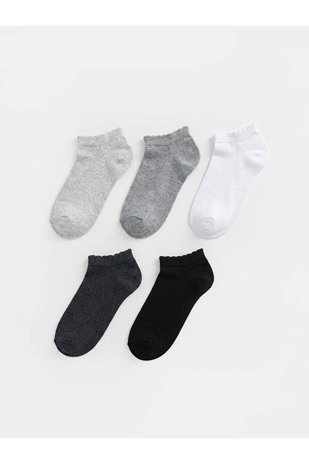 Quality Pieces from Çelebi Store Women's Booties Socks 5-Pack