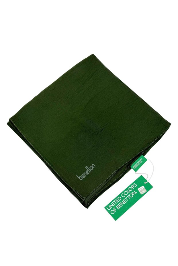 Siena Scarf 1022 061 Green Plain Pattern