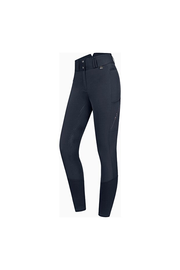 Mina High Waist Thermal Silicone Full Grip Women's Riding Pants