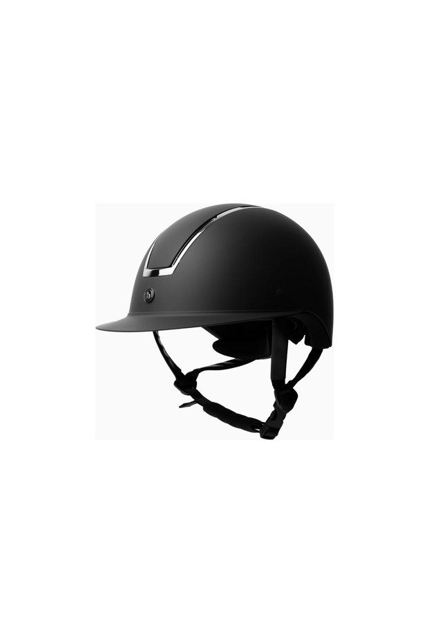 Atmos Metallic Ii Riding Helmet, Lightweight, Stylish & Certified - 52-54 Black