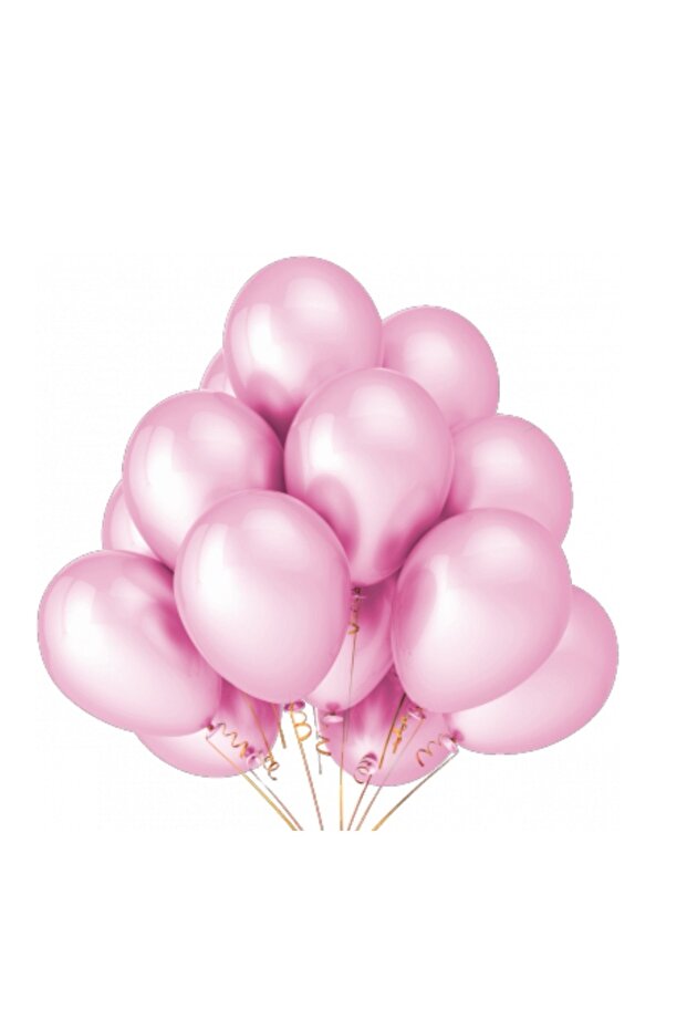 Pink Metallic Balloons 20Pcs
