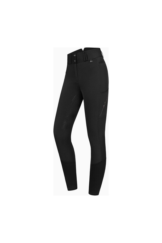 Mina High Waist Thermal Silicone Full Grip Women's Riding Pants
