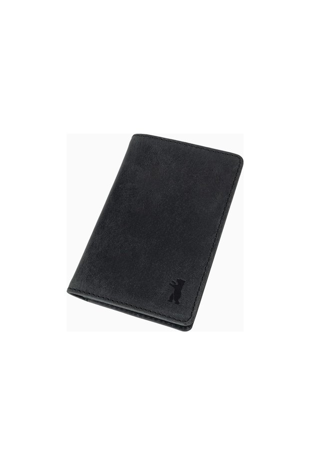 Porto Vintage Leather Rfid Unisex Card Holder Wallet