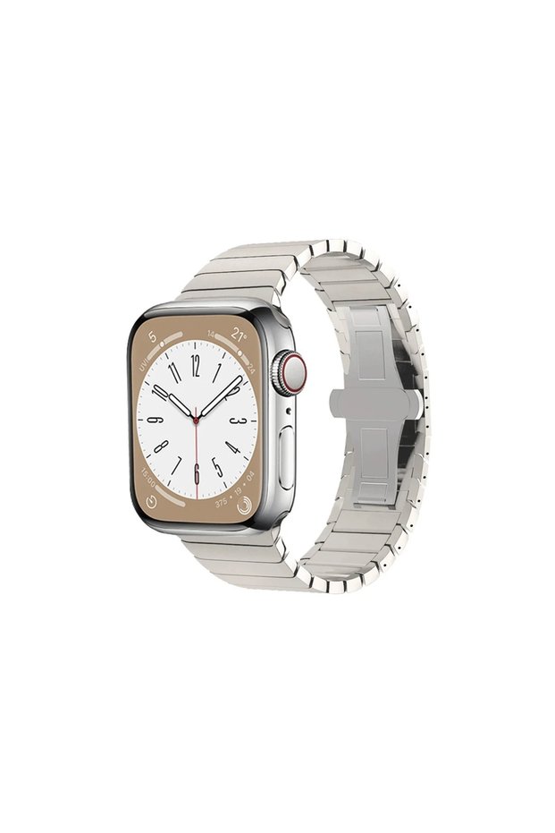 Apple watch 42mm kr413 fine steel band - starlight