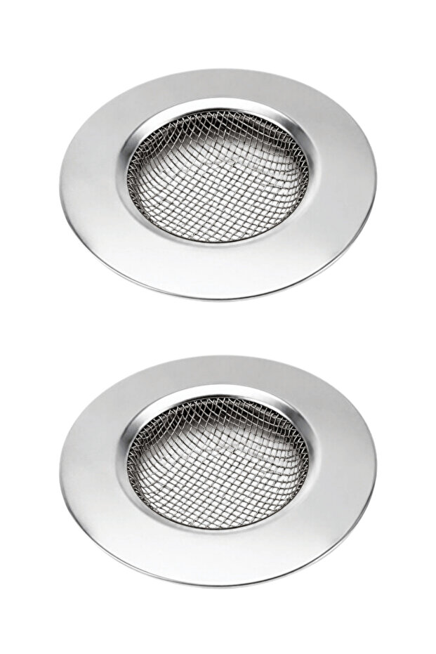 2 Pieces Small Size Stainless Steel Sink Strainer 7.5 cm Mit1372