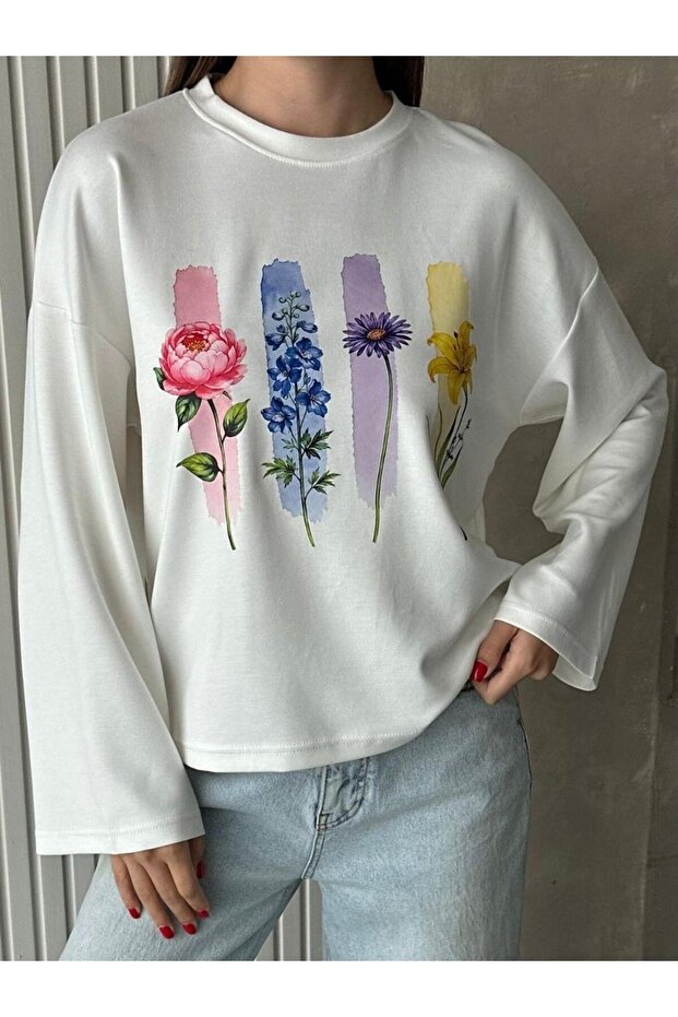 Women's Oversized Printed T-Shirt