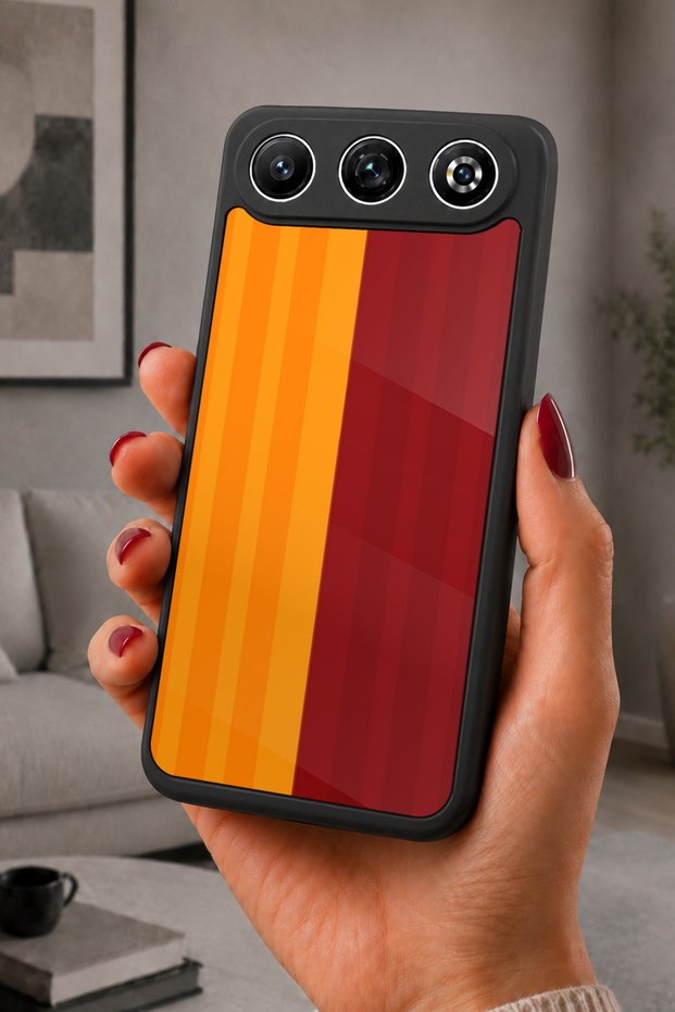 Gm 26 Compatible Printed, Matte Black, Soft Silicone, Protective, Shock-Absorbing Cover, Case