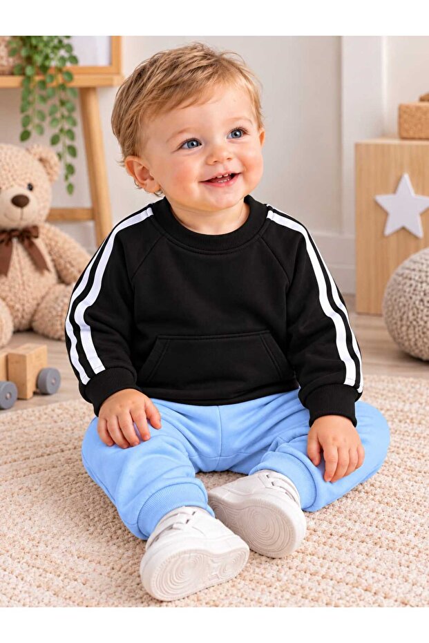 Cotton Comfortable Fit Top and Bottom Two-Piece Baby Pajama Set