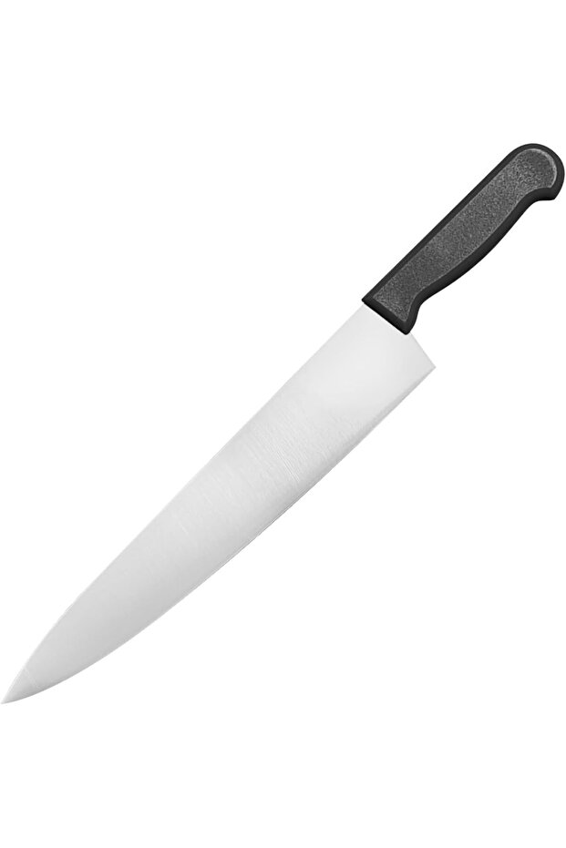 Kitchen Master 12 Inch Stainless Steel Professional Chef Knife (Black)