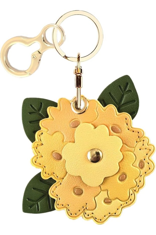 PU Protective Case with Keyring for GPS Tracker,Anti-Scratch Drop-Proof Cover for Bags and Luggage