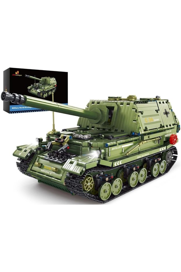 2. World War Ii Ferdinand Tank, Military Construction Toy