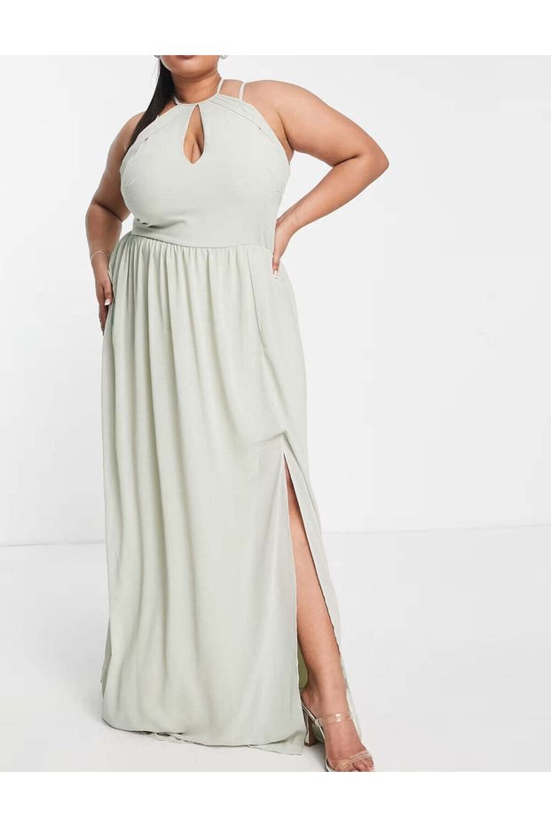 Rochie maxi , verde