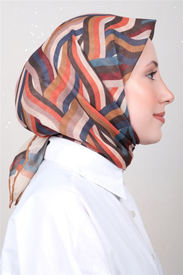 Lo'cella Pamuklu Soft Eşarp 4596-4