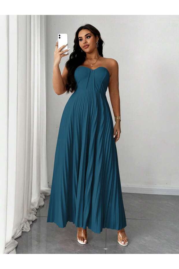 Rochie maxi , albastru