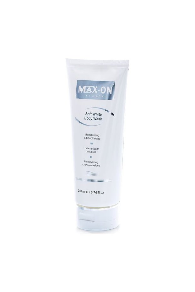 Max-On Soft White Body Wash 6.76 fl oz, 200ml