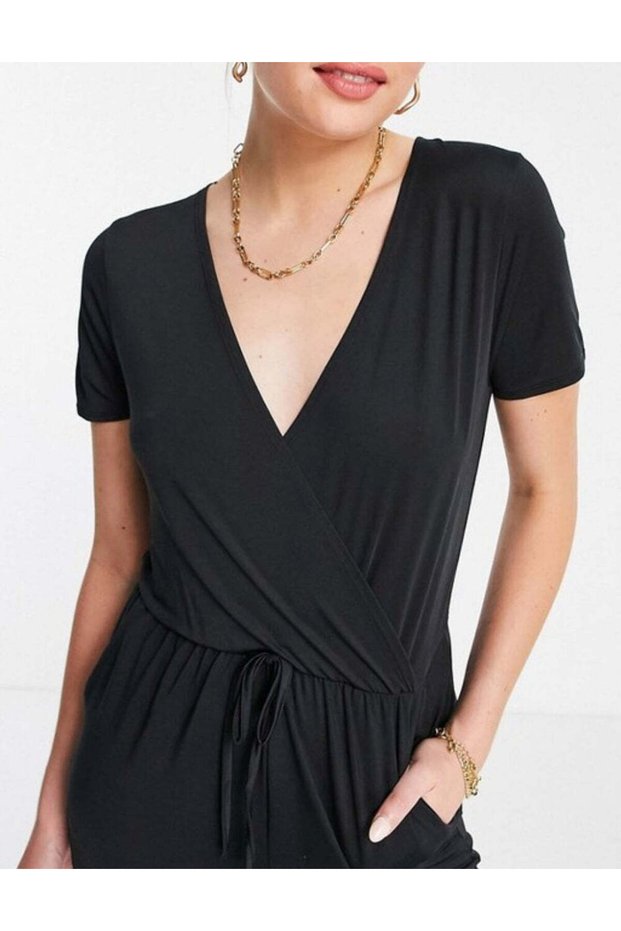 Long jumpsuit, black