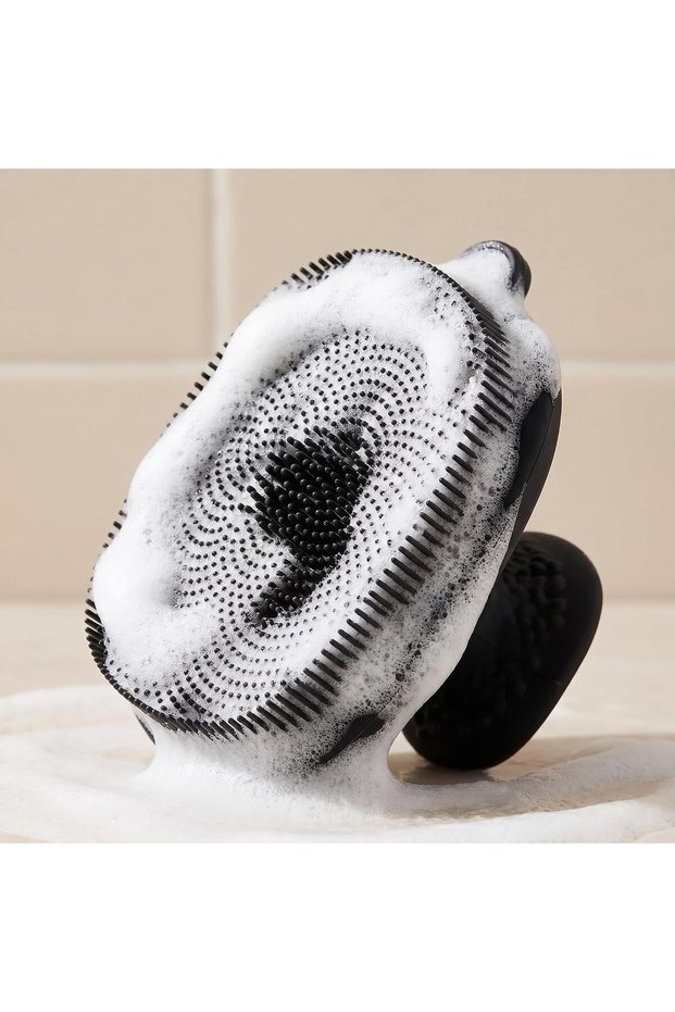 Silicone Facial Cleansing Brush, Silicone Facial Cleansing Brush, Waterproof Manual Face Washing Brush, Facial Cleansing Brush for Exfoliating Skincare