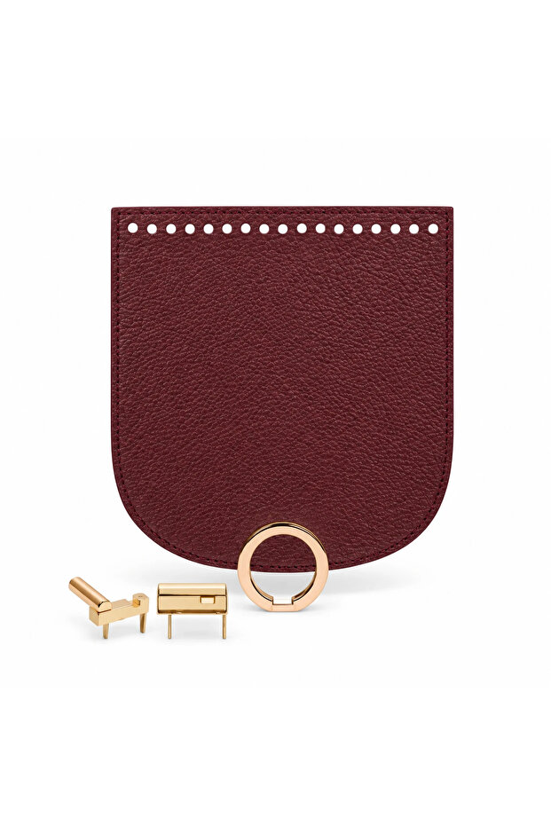 Stitched Oval Lock Cover Ba-0068