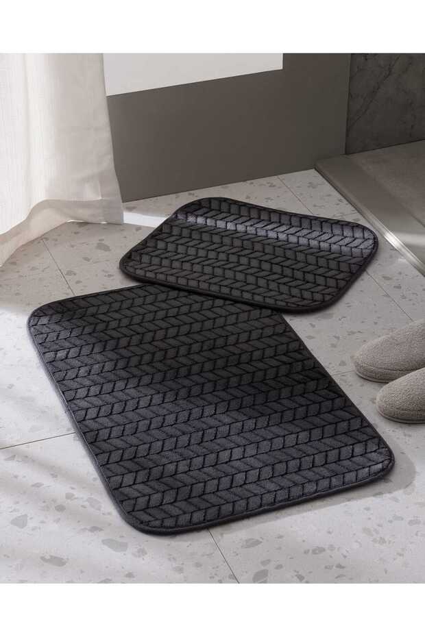 Adenya Basket Norris Bath Mat - Anthracite