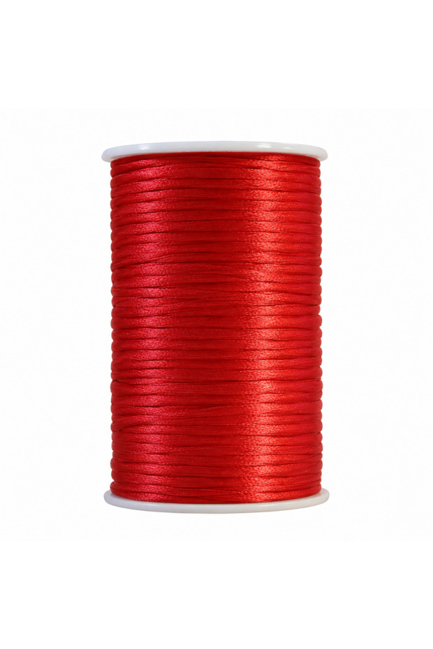 Floral Rope Red 90 Meters 2 mm Bracelet Making Bijouterie Decoration Parachute Cord Rat Tail