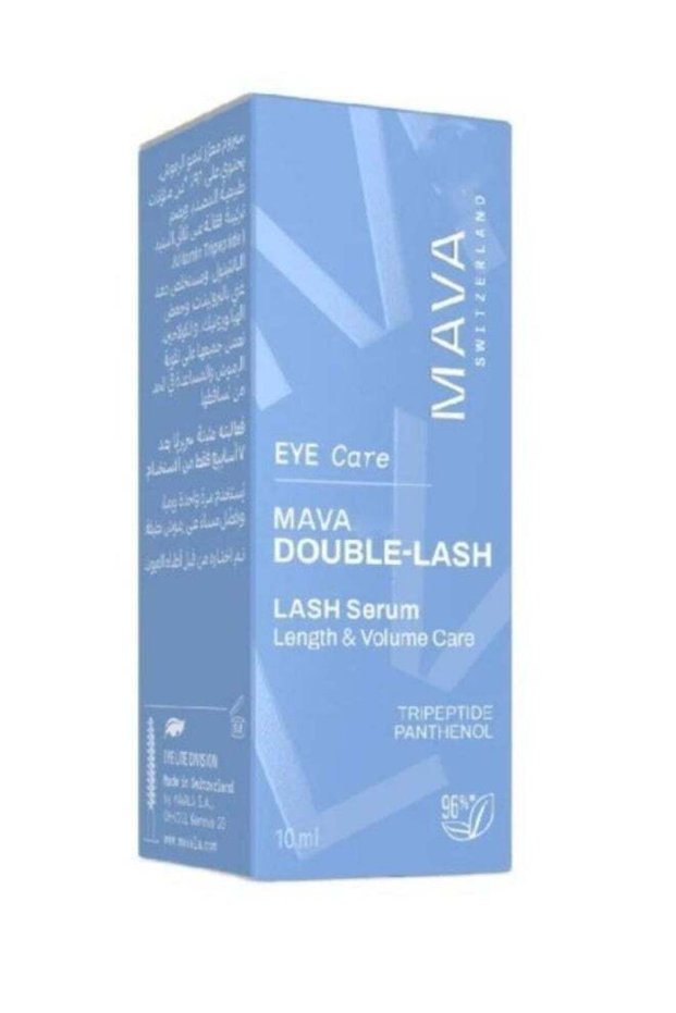 Mava Switzerland Double Lash Eye Care Serum for Stronger and Thicker Eye Lashes, 10 ml