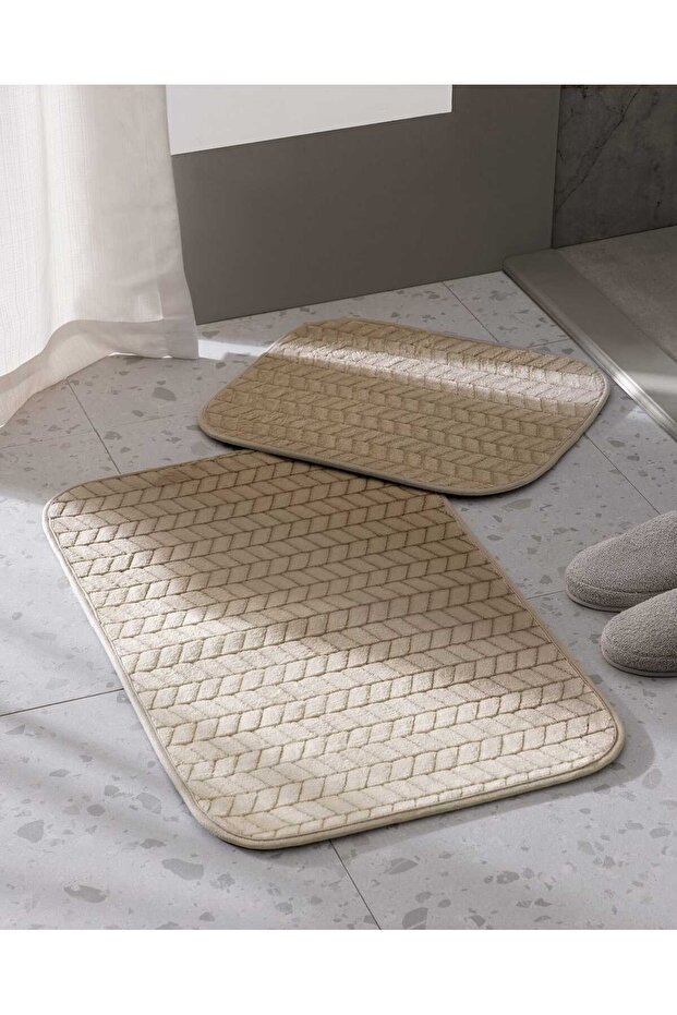 Adenya Basket Norris Bath Mat - Beige