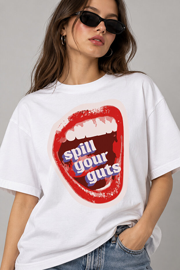 Printed Oversized T-Shirt Unisex