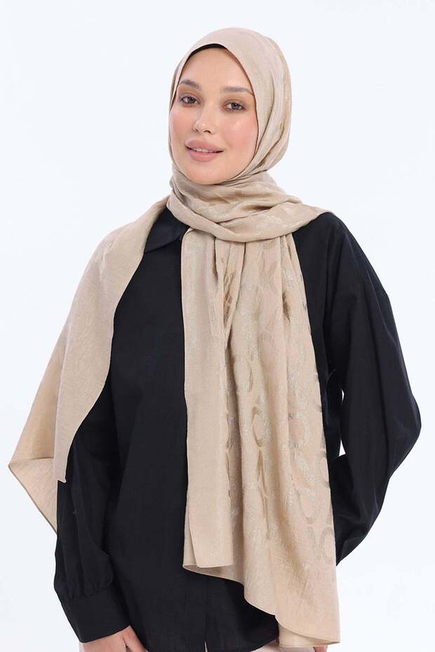 Alia Shawl - Vo Como Pattern - Chickpea
