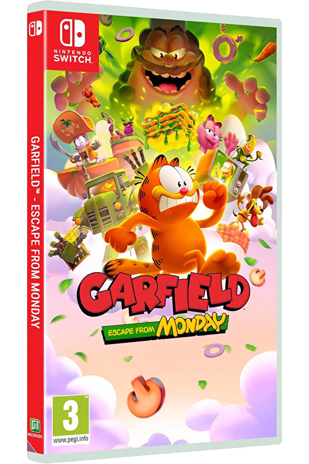 Garfield Escape from Monday - Switch Oyun