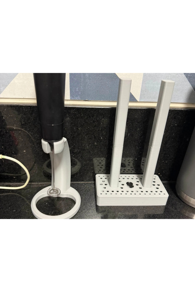 Milk Frother Holder – Coffee Equipment and Kitchen Accessory Organizer