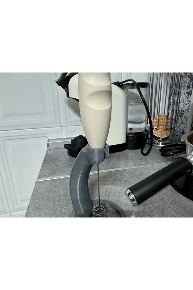 Milk Frother Holder – Coffee Equipment and Kitchen Accessory Organizer