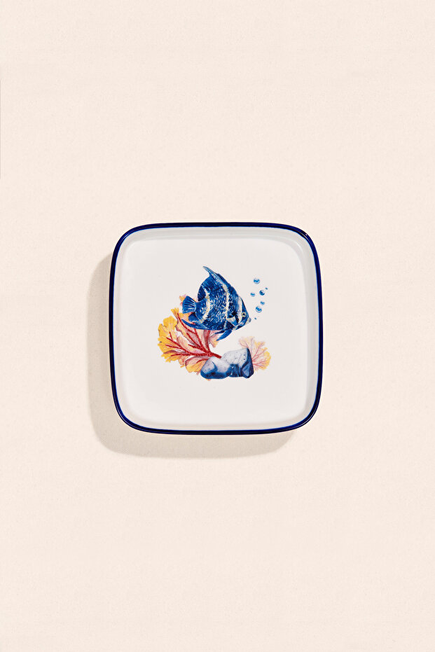 Submarine Porcelain Mini Serving Plate No: 2