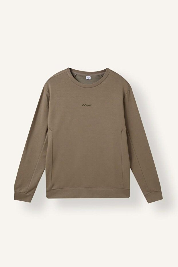 Standard Fit Printed Detailed Sweatshirt (26 Wn)
