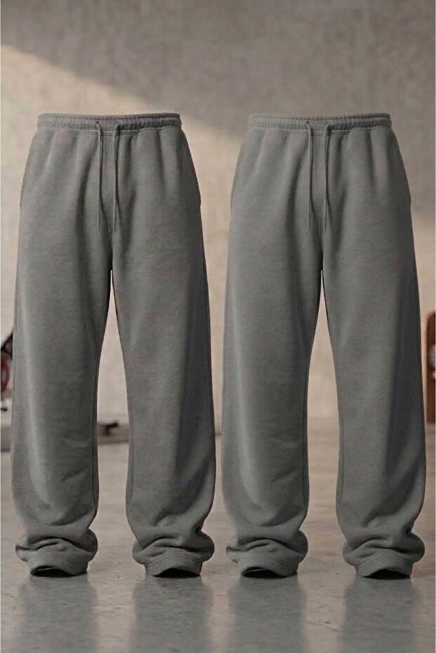 2-Pack Men's Premium Sweatpants Comfortable Fit - Casual & Sports Pants