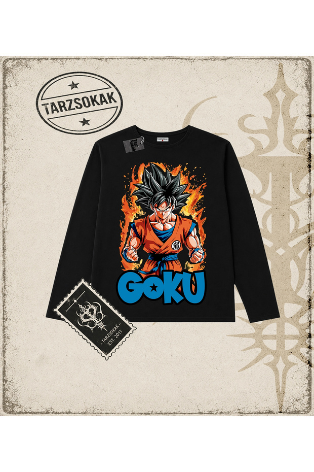Dragon Ball Anime Printed Long Sleeve
