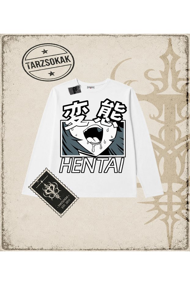 Anime Printed Long Sleeve