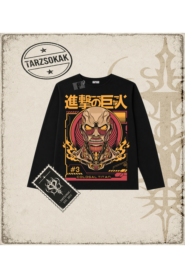 Attack on Titan Anime Printed Long Sleeve