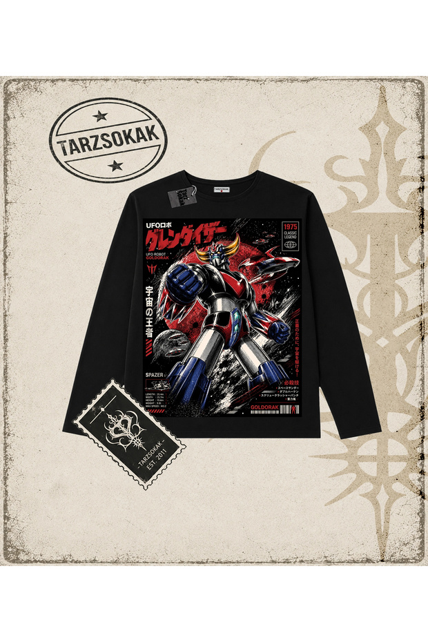 Goldorak Anime Printed Long Sleeve