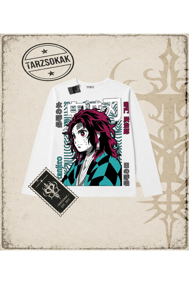 Demon Slayer Anime Printed Long Sleeve