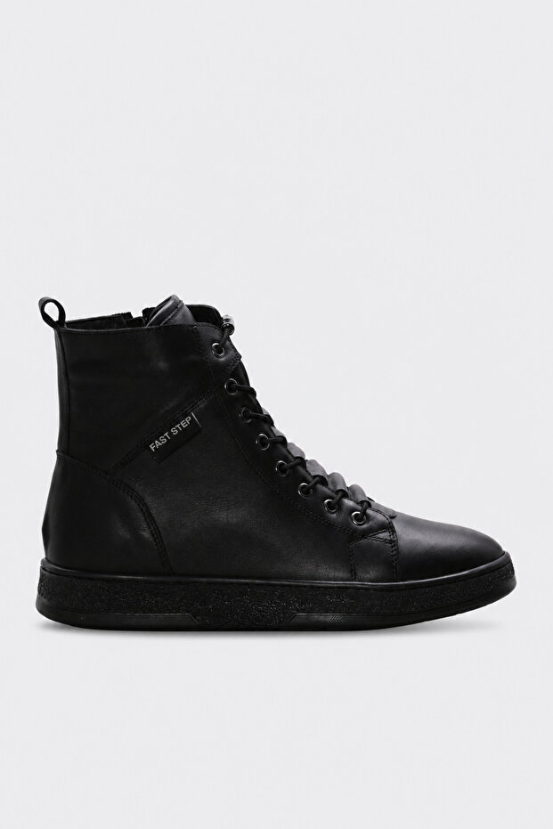 Genuine Leather Black Women's Classic Boots 399Sza6064