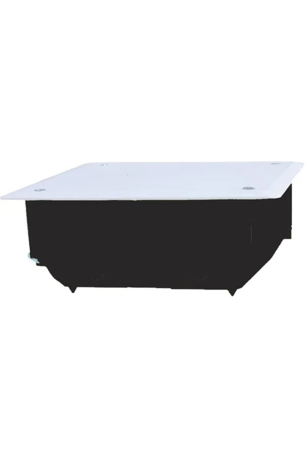 Square junction box for plasterboard, 110x110 mm