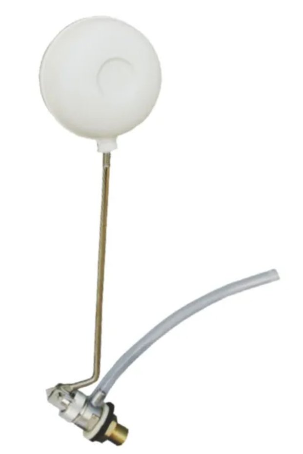 WC float with valve, 3/8" brass thread connection