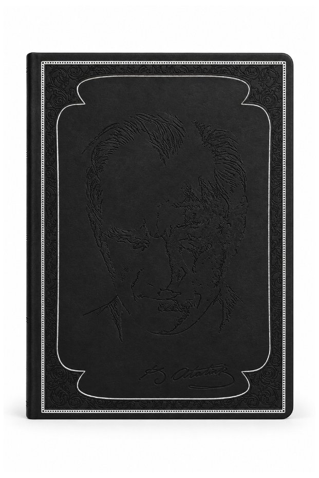 Ataturk A5 Lined Notebook – Gift Boxed, 136 Sheets, 120 Gr