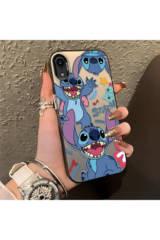 iPhone Xr Compatible Colorful Decorated Cartoon Cute Monster Shockproof Pattern